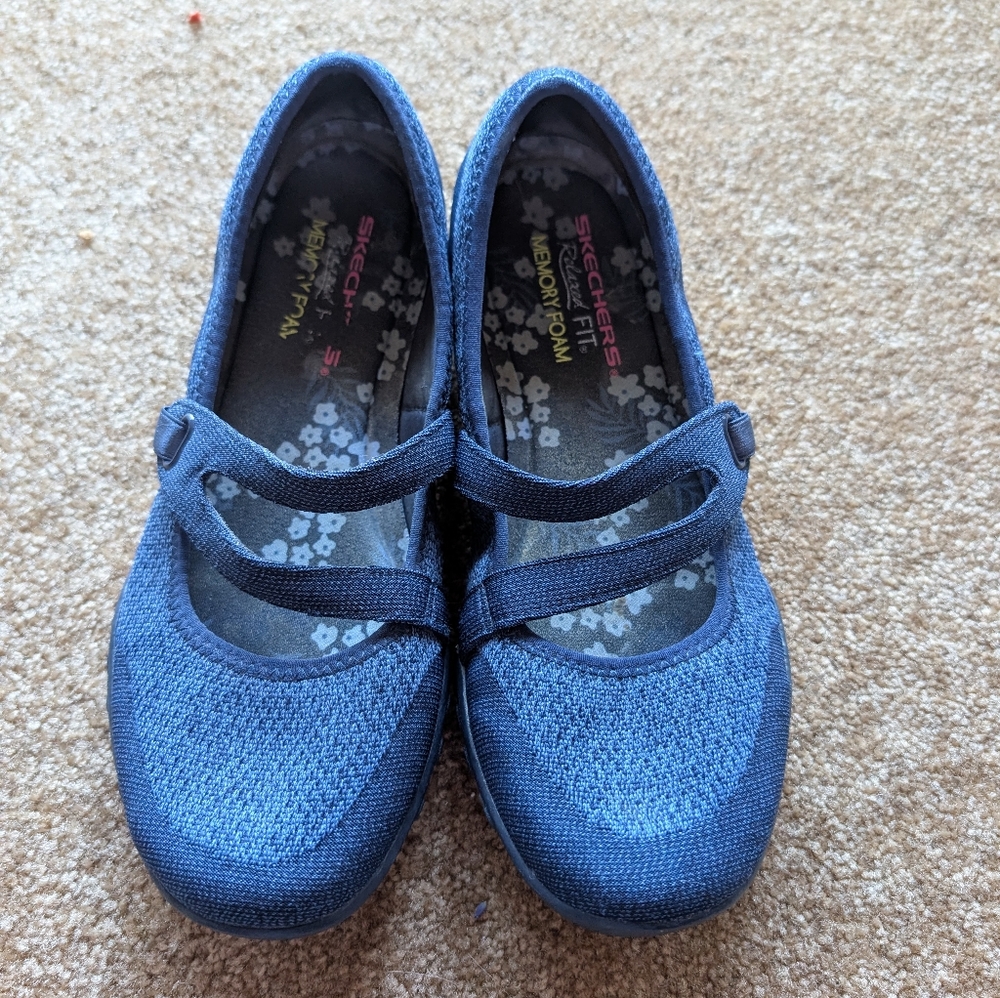 Skechers blue Walking Mary Janes - Picture 4 of 5